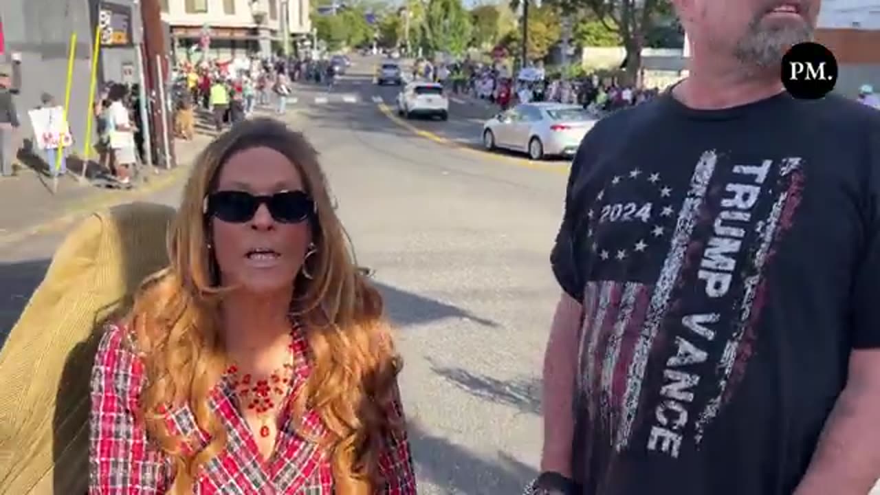 🚨 JUST IN: A resident near ICE Portland PRAISES President Trump for sending