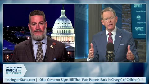 Joining Washington Watch with Tony Perkins to Discuss House Passage of My Women's Sports Bill