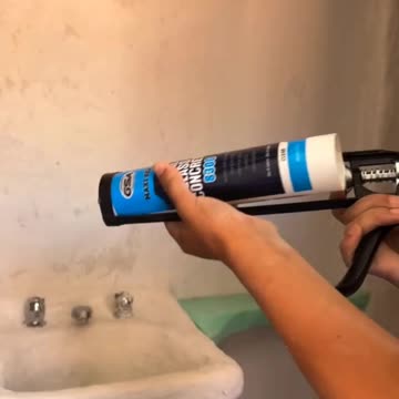 Stupid woman trashed bathroom