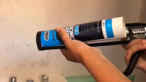 Stupid woman trashed bathroom