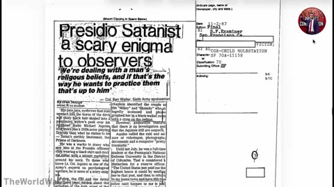 Michael Aquino Fugitive for Child Molestation,Sodomy,Rape. Secret Docs Reveals Horror