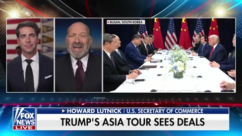 Secretary of Commerce Howard Lutnick takes us INSIDE the ROOM of the Trump-Xi MEETING
