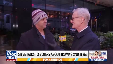 📌 Getting Reactions to Trump's first year back in Times Square, NYC