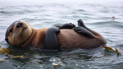 They Hold Hands So They Don’t Drift Apart — The Secret Life of the Sea Otter