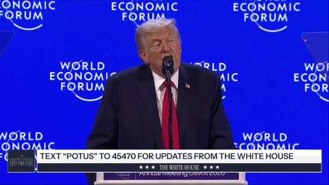 🔁1-21-2026 - President Trump Delivers a Special Address to the World Economic Forum-