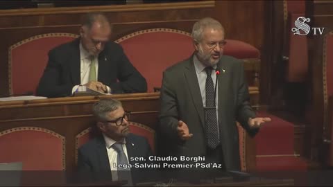 Claudio Borghi Aquilini Intervento su PNRR 30-09-2025