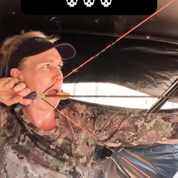 Watch Out for That Wild Boar! 🐗 #Shorts #BowHunting