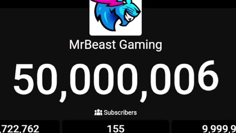 MrBeast Gaming - 50M Subscribers!