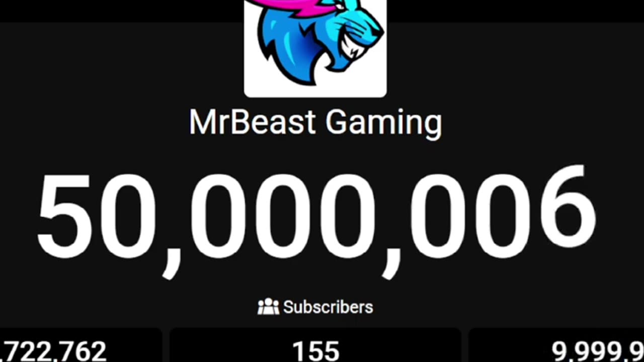 MrBeast Gaming - 50M Subscribers!