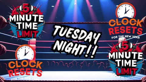 JANUARY – “THE CLOCK RESETS” TOMORROW NIGHT!!