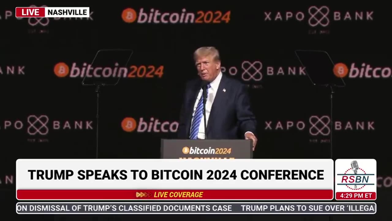 TRUMP: Warning to Trumpers; Clip of Him Talking About Implementing Crypto