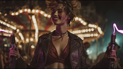 FREAK SHOW꞉ AI Short Film Macabre, Twisted Circus Video, Steampunk Sideshow, AI Art World Epic Music