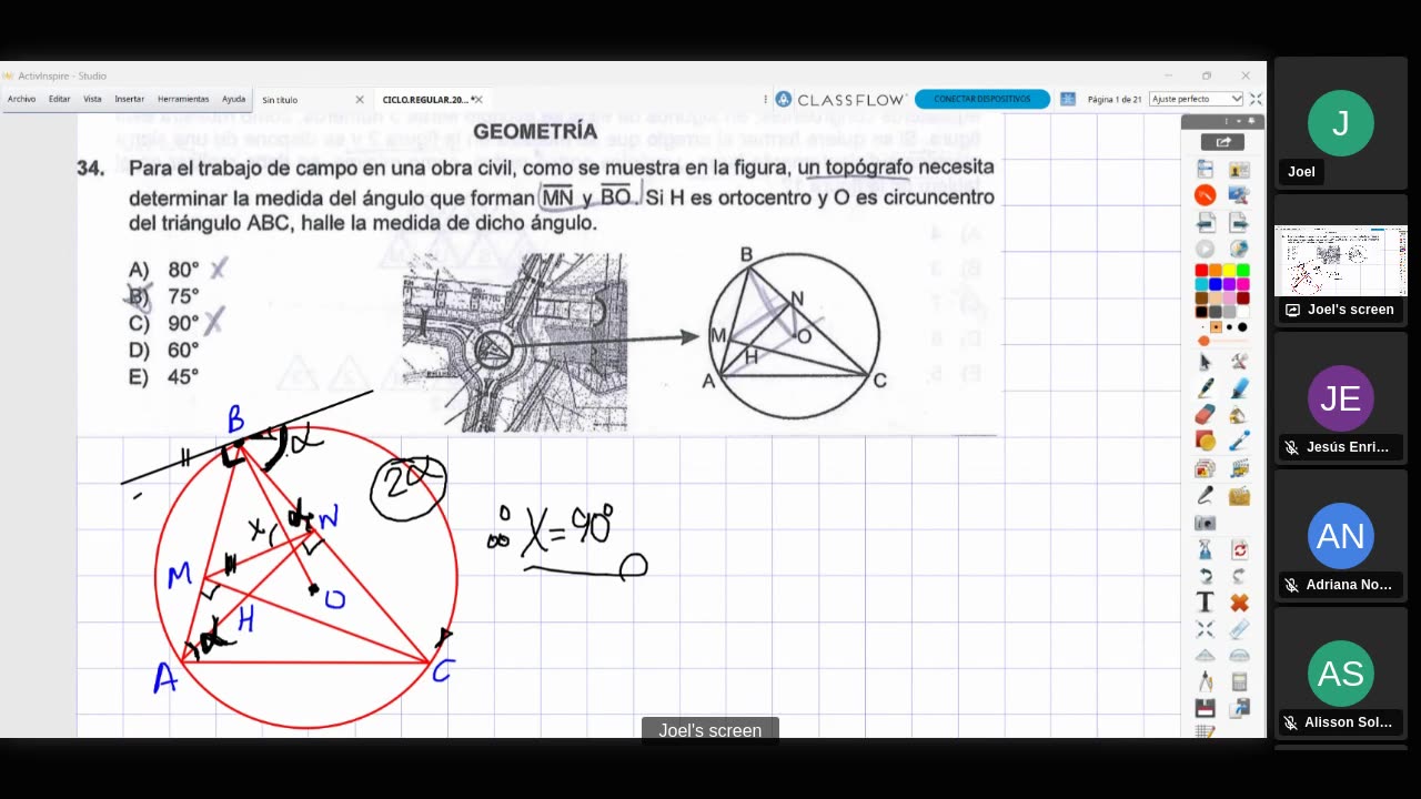 SAVIA SEMIANUAL 2024 | Semana 12 | Geometría