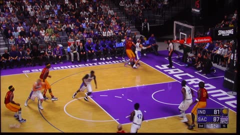 NBA2K: Indiana Pacers vs Sacramento Kings (2OT-Buzzer Beater)