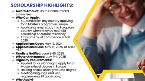 🎓 Unlock Your Future with Divine Associates Ltd: €5000 Scholarship for a Master’s in Europe! 🌍✈️