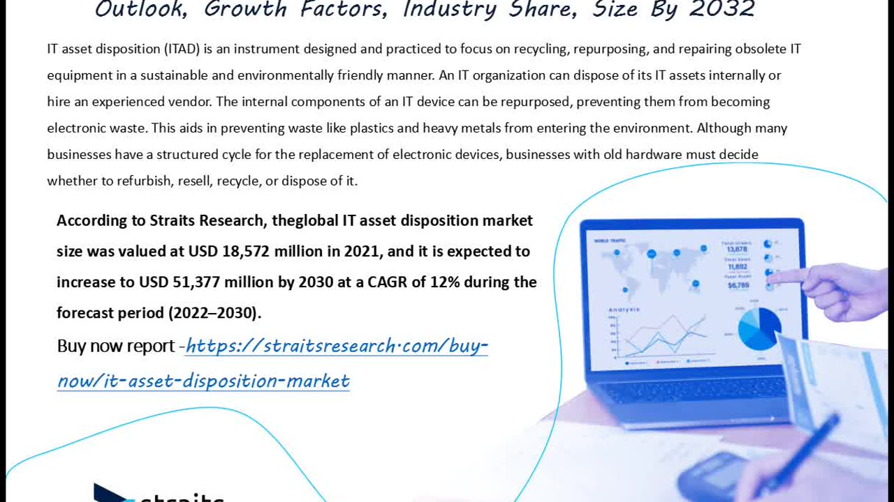 IT Asset Disposition Market Size to Reach USD 51,377 Million by 2030 | Straits Research