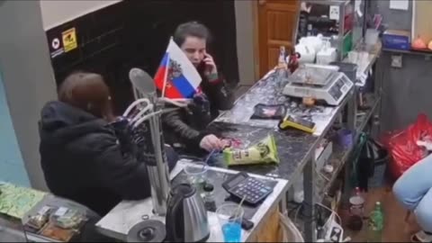 Insane Footage from Inside Russian Waffle House