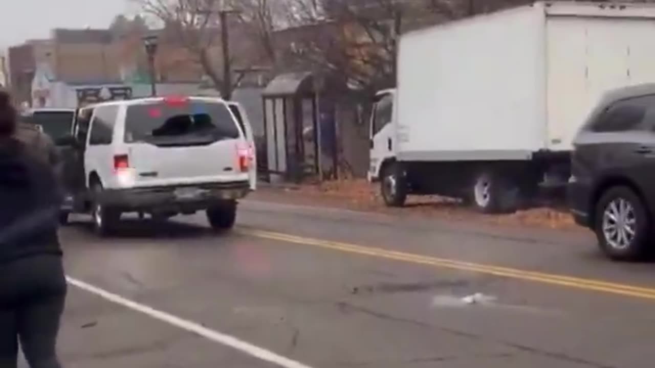 MORE LEFTWING VIOLENCE Violent protestors in St. Paul, Minnesota, captured throwing