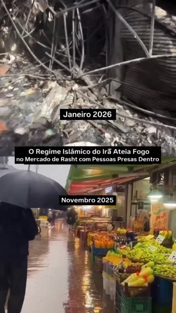 Sobreviventes denunciam um massacre em Resht, no norte do Irã.