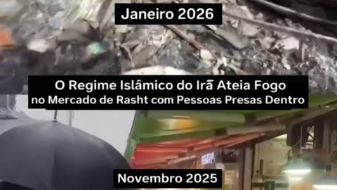 Sobreviventes denunciam um massacre em Resht, no norte do Irã.