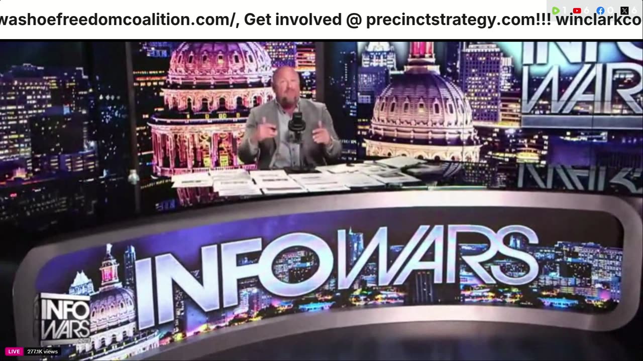 Alex Jones, Info Wars, 11/18/2025
