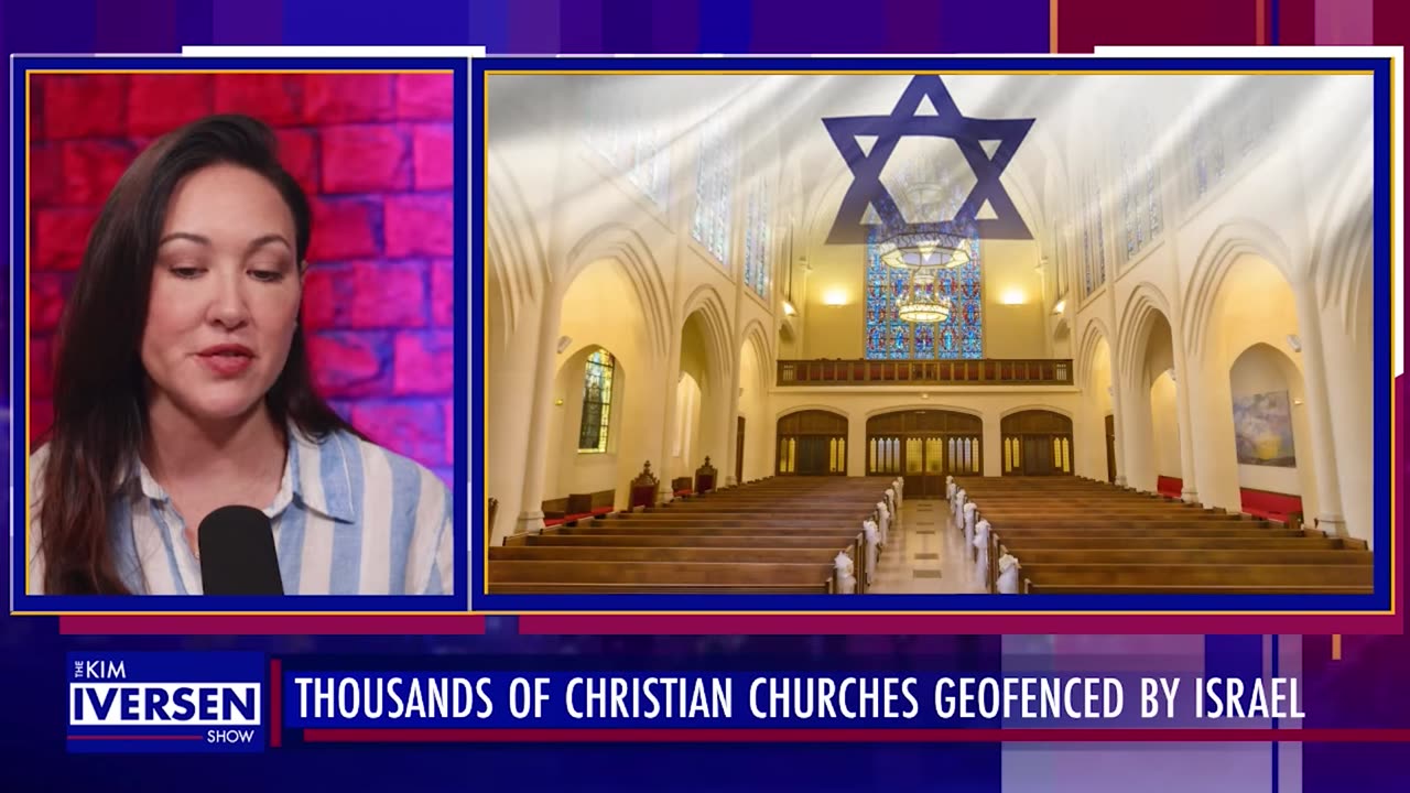 ISRAEL GEOFENCED THOUSANDS OF AMERICAN CHURCHES TARGETING CHRISTIANS