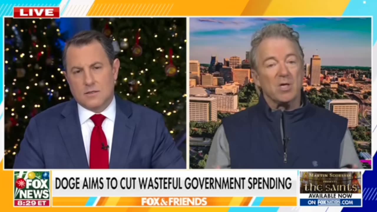 Senator Rand Paul's Festivus Report On Wasteful government Spendings And Why It Happens