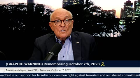 America's Mayor Live (772): Remembering October 7th, 2023 🎗️