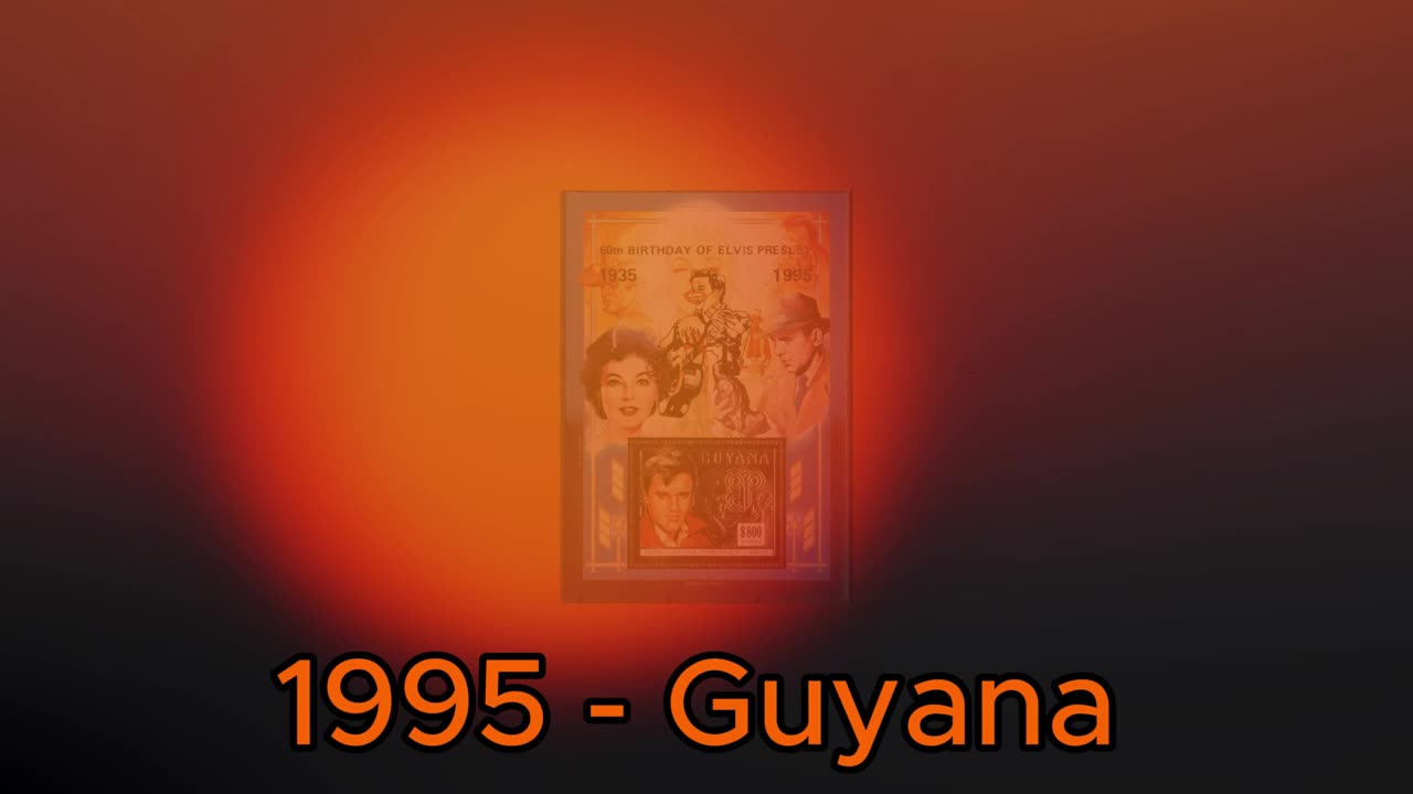 Elvis Presley on Stamps - Part 5