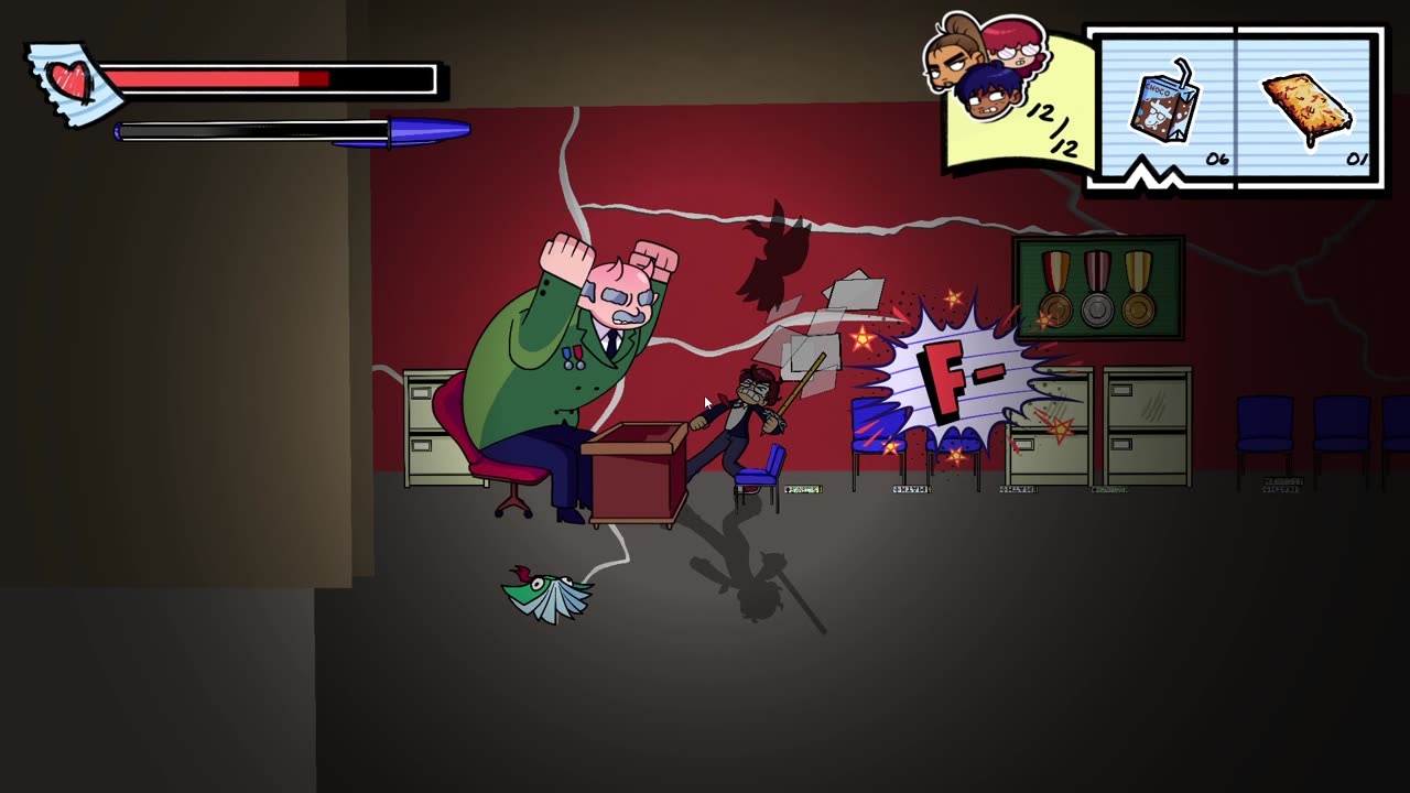 Anarchy Academy - Playthrough Walkthrough Longplay Unity Platformer Adventure Highschool Beat em uo