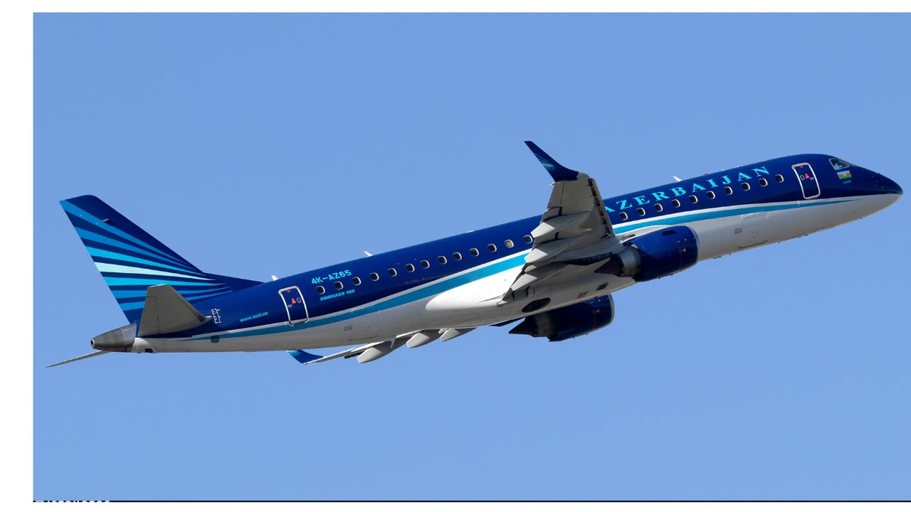 Azerbaijan Airlines E190 crashes near Aktau Flight J2-8243