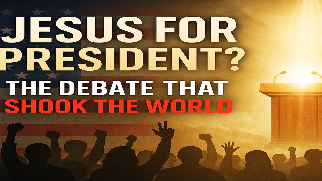 🔥 Jesus Declares His Candidacy – The Debate That Shook the World