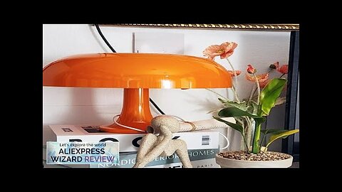 Modern Mushroom Creative Table Lamp Home Decor Room Decoration Bedroom Bedside Night Review