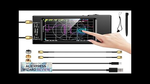 NanoVNA-H Vector Network Antenna Analyzer 10KHz-1.5GHz MF HF VHF UHF W/ Shell Review