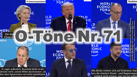 „Die meisten Staatschefs wissen nicht, was sie tun sollen“ O-Töne zum Weltwirtschaftsforum in Davos