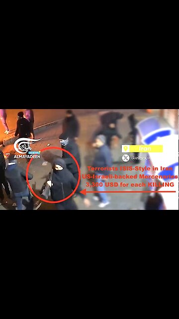 Armed Terrorist rioters caught on camera attacking civilians in Iran: IRIB