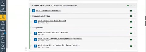 Week 4: Simbook Excel Chapter 1, Creating and Editing Workbooks | SIMnet Assignment