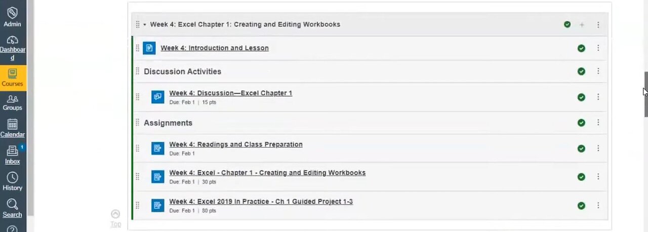 Week 4: Simbook Excel Chapter 1, Creating and Editing Workbooks | SIMnet Assignment