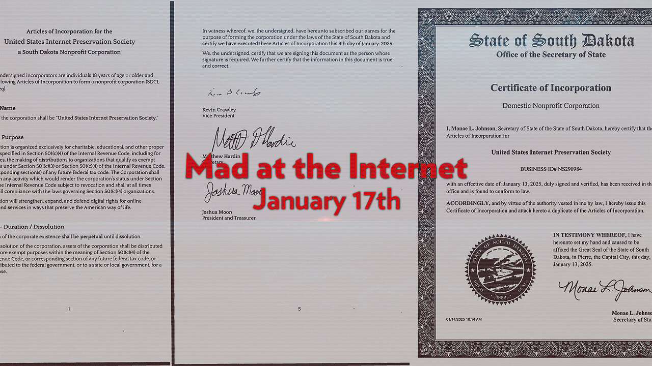 Frost Mage Preservation Society (January 17th, 2025) - Mad at the Internet