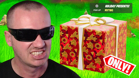 I Eliminate Everyone Using Christmas Present Loot In Fortnite