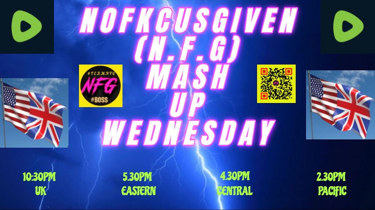 Mashed Up Wednesday with me Nofkcusgiven (NFG) #music #laugh #friends #chat