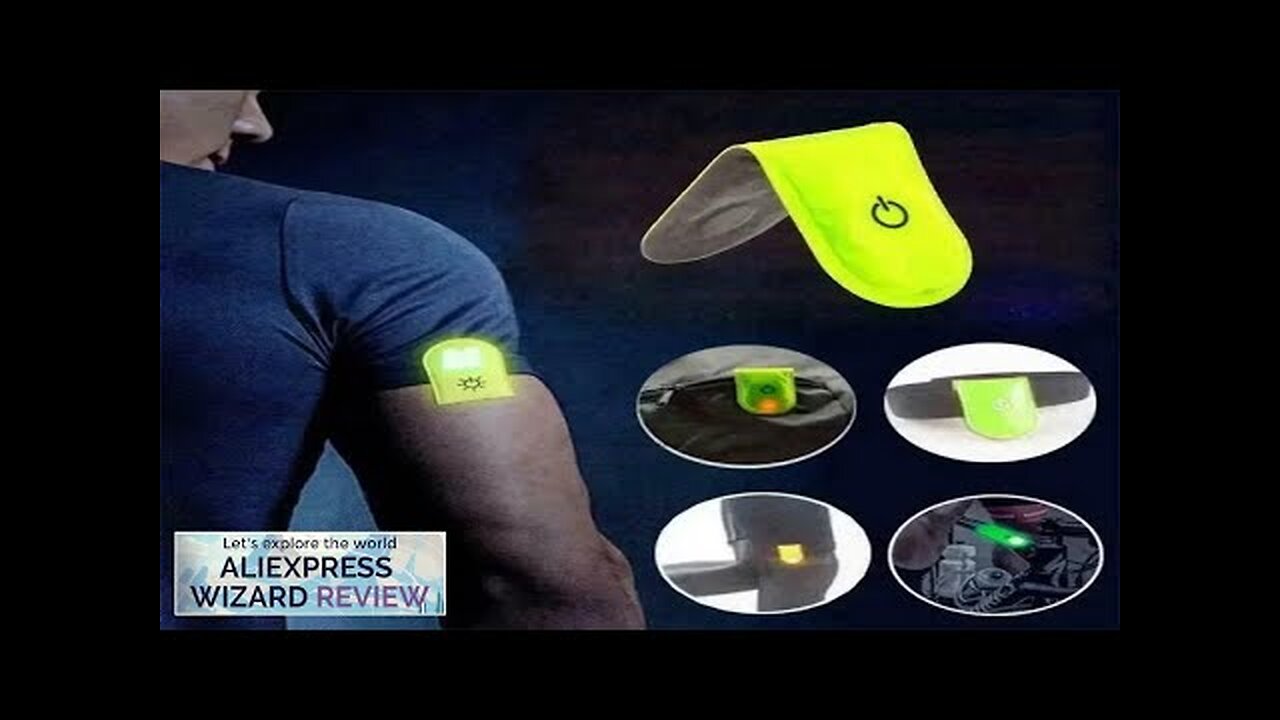 Flashing Night Running Light Jogging LED Safety Alarm Warning Clip Magnet Light Review