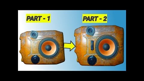 plastic can speaker part -2