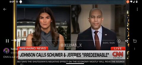 CNN is out of control with Kaitlan Collins and Hakeem Jeffries