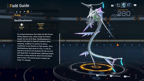 skullseadramon all digivolution/de-digivolution/profile Digimon Story Time Stranger