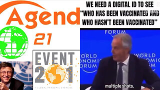 AGENDA 21: A Digital ID Is Needed to See Who's Been Vaccinated, Ready for Kill and Control on Demand