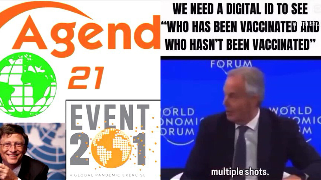 AGENDA 21: A Digital ID Is Needed to See Who's Been Vaccinated, Ready for Kill and Control on Demand