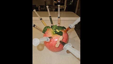 Would you eat an apple with these toxins Injected?