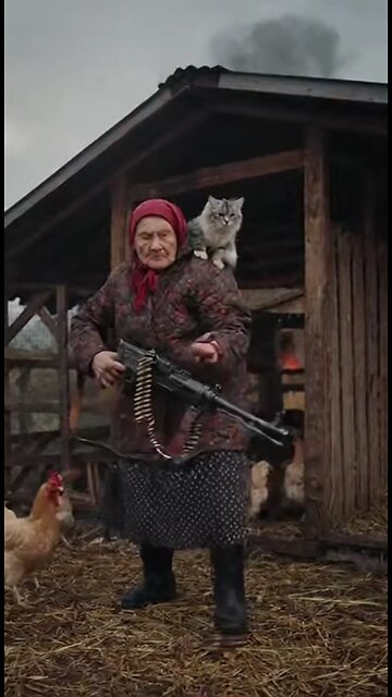 бабуля против зомби