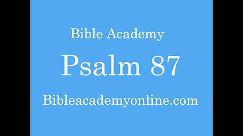 Psalm 87